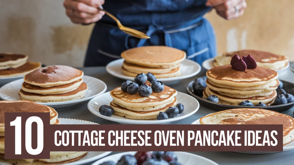 cottage cheese oven pancakes are a great choice! These pancakes are light, fluffy, and packed with protein, making them a perfect way to start your day.