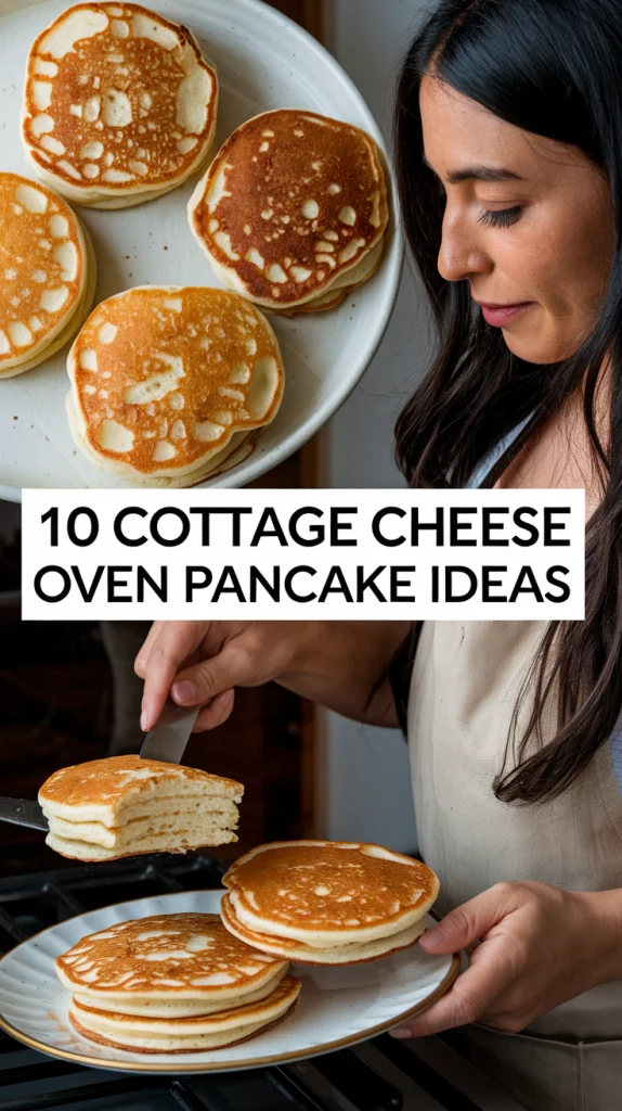 cottage cheese oven pancakes are a great choice! These pancakes are light, fluffy, and packed with protein, making them a perfect way to start your day. 