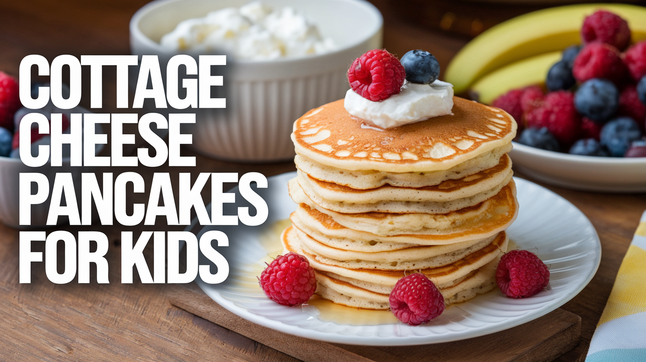 Cottage Cheese Pancakes for Kids