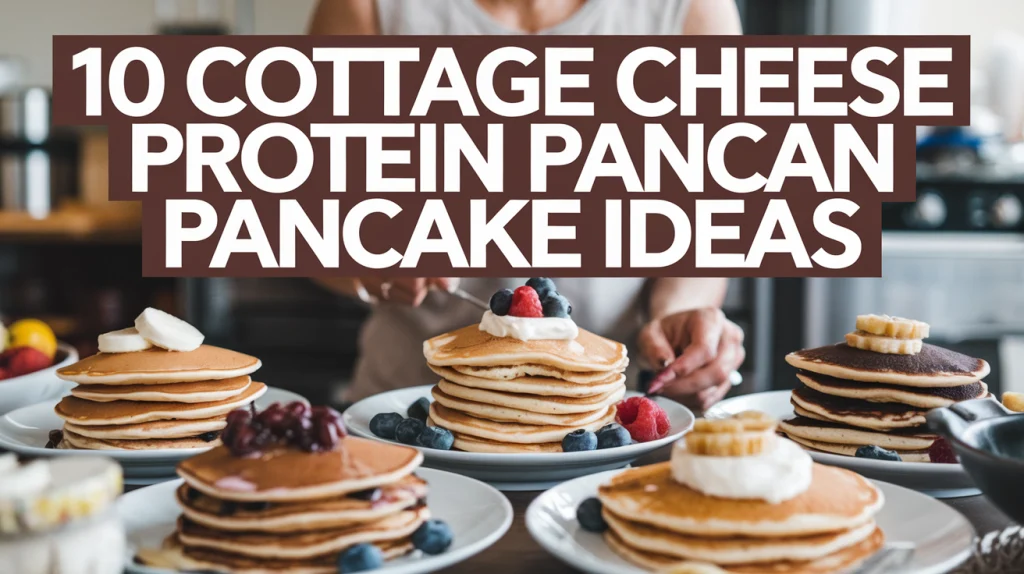 Cottage Cheese Protein Pancakes