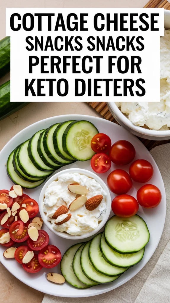 Cottage Cheese Snacks Perfect for Keto Dieters