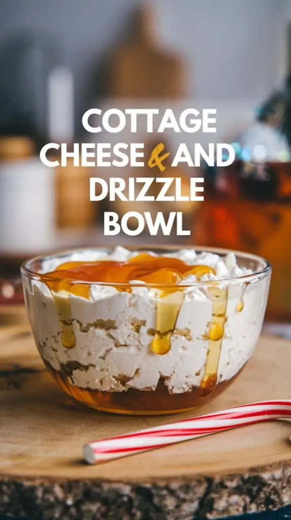 Cottage Cheese and Honey Drizzle Bowl