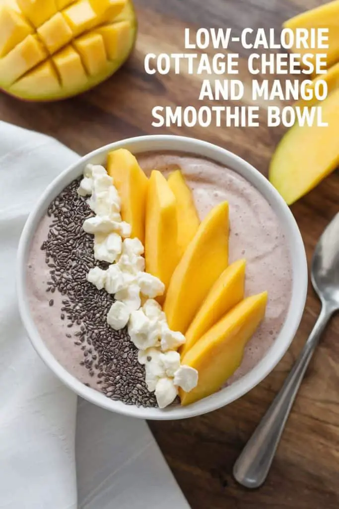 Cottage Cheese and Mango Smoothie Bowl