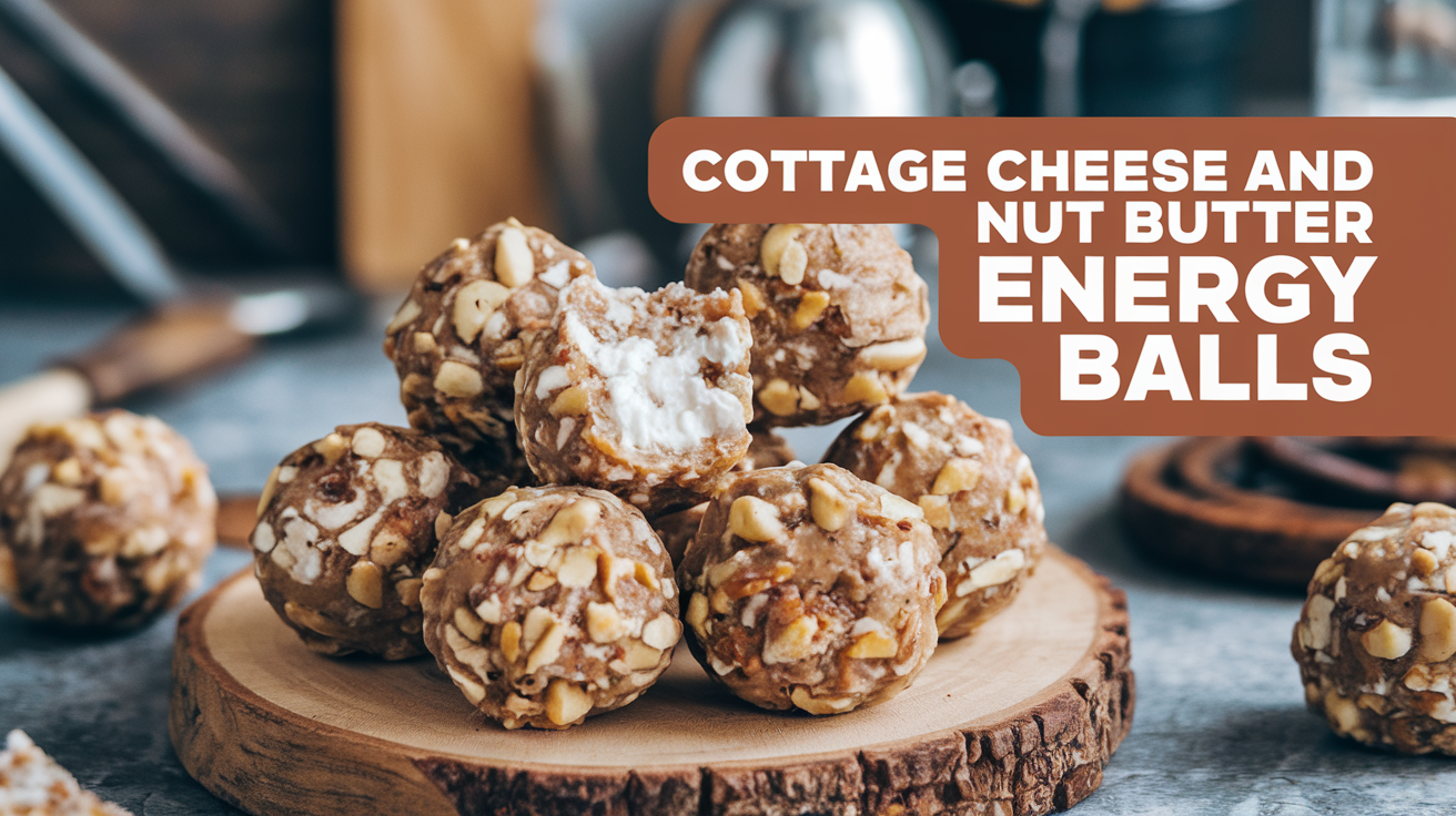 Cottage Cheese and Nut Butter Energy Balls