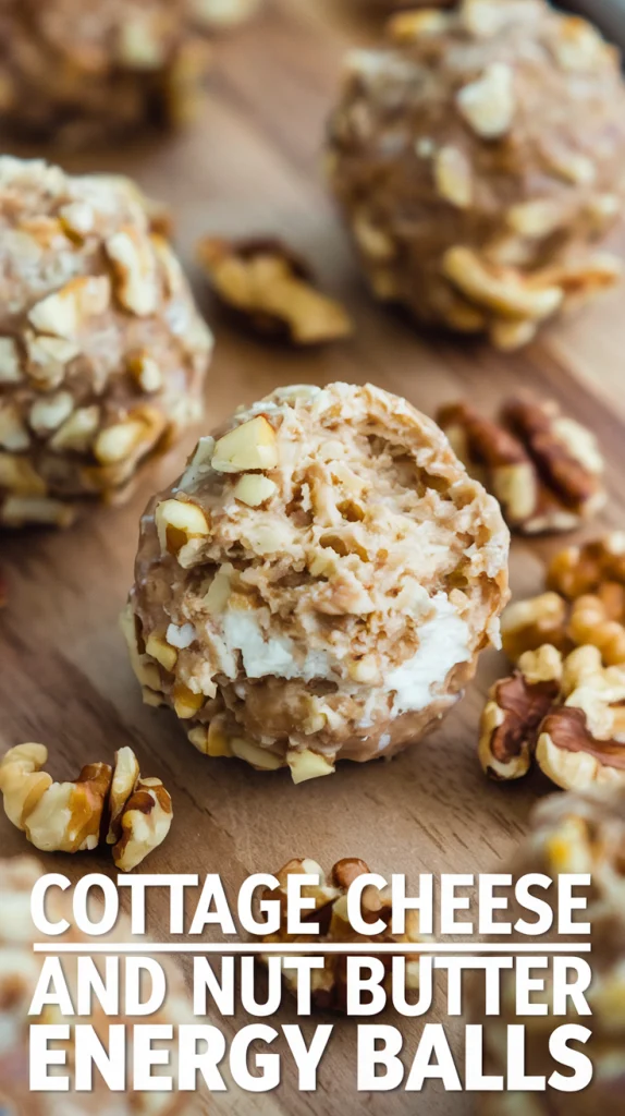 Cottage Cheese and Nut Butter Energy Balls