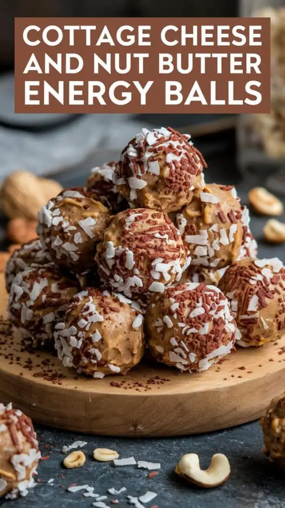 Cottage Cheese and Nut Butter Energy Balls