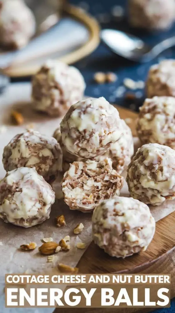 Cottage Cheese and Nut Butter Energy Balls