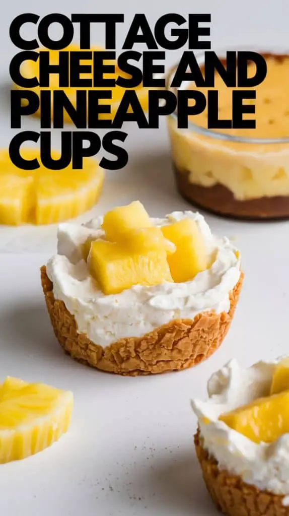 Cottage Cheese and Pineapple Cups