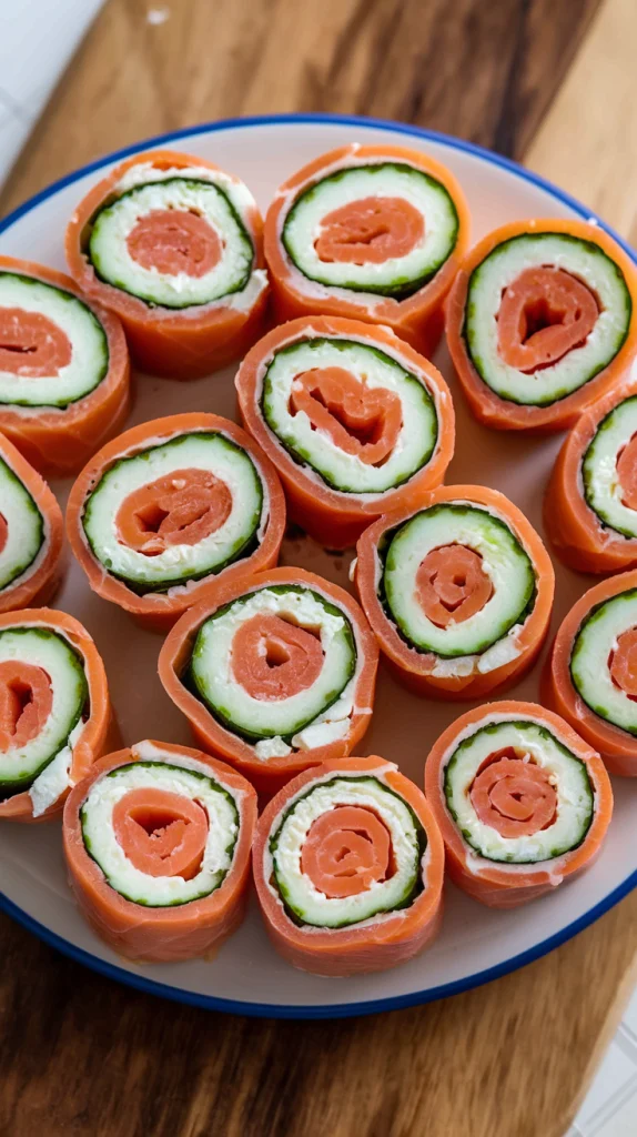 Delicious Cottage Cheese and Smoked Salmon Roll-Ups