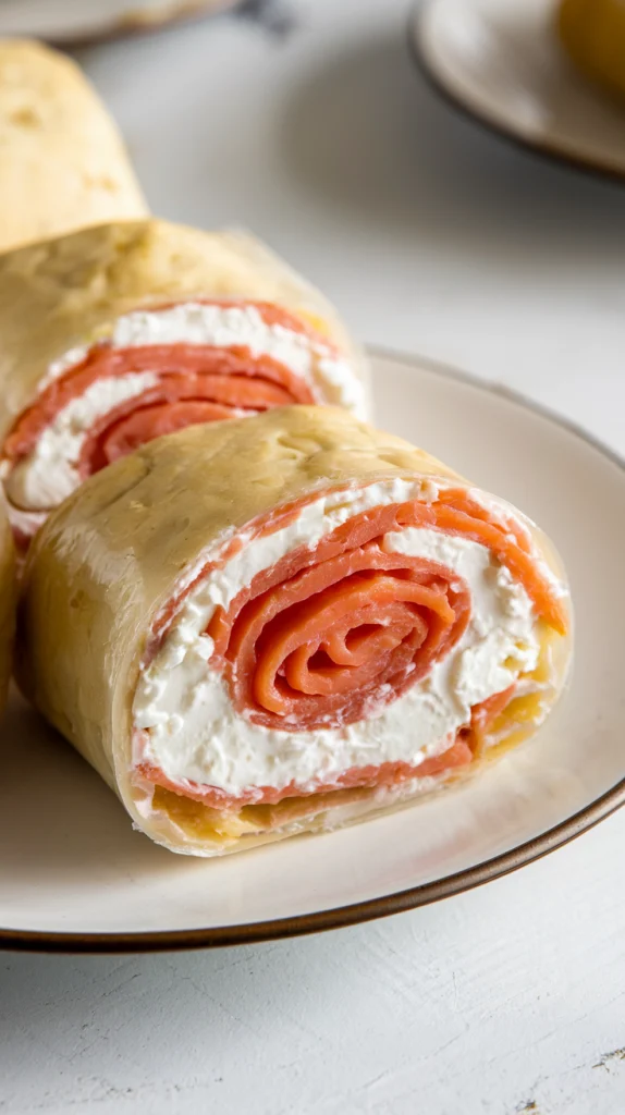 Delicious Cottage Cheese and Smoked Salmon Roll-Ups