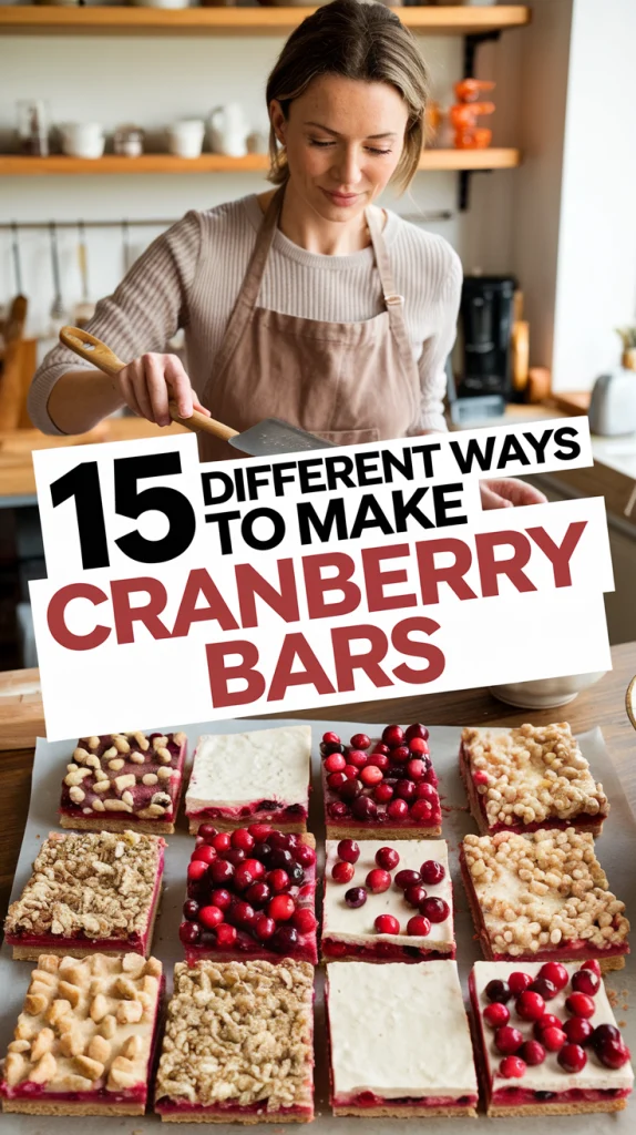 Cranberry Bars