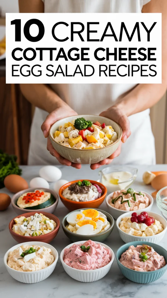 Creamy Cottage Cheese Egg Salad 