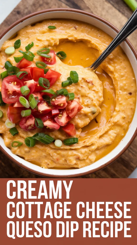 Creamy Cottage Cheese Queso Dip Recipe