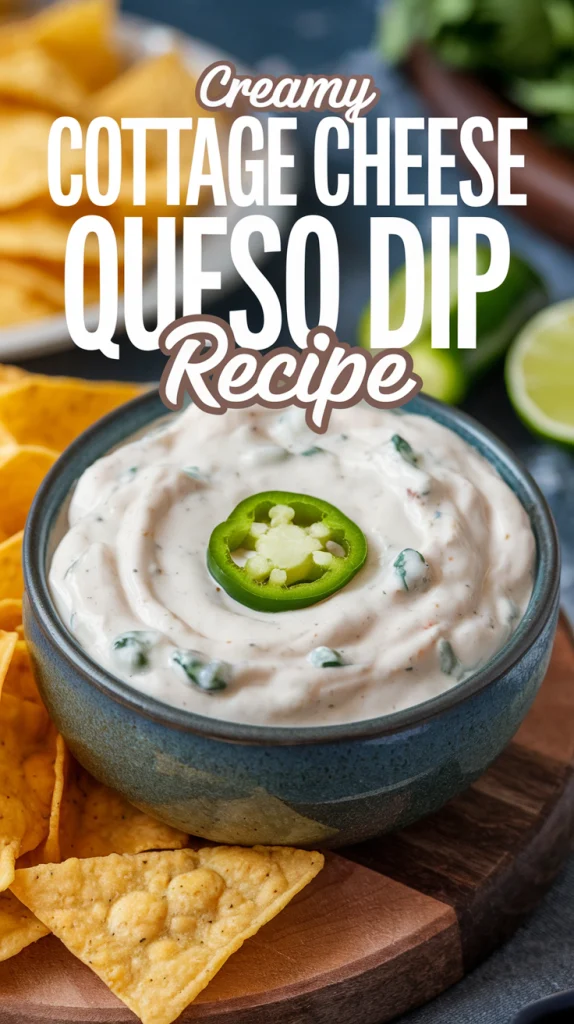 Creamy Cottage Cheese Queso Dip Recipe