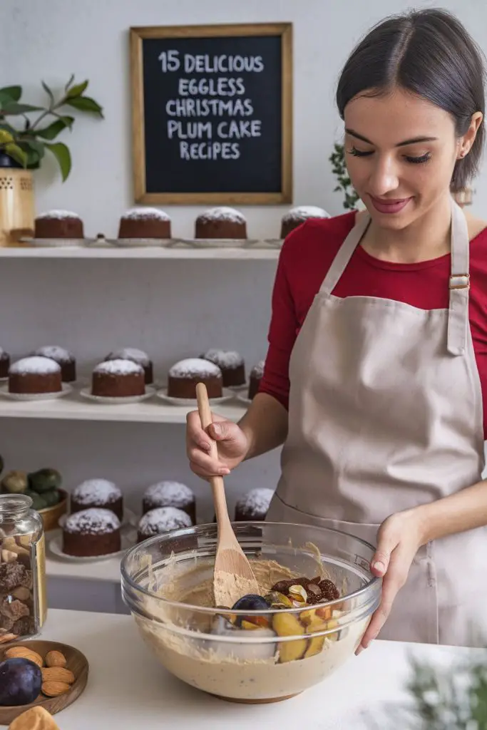 Delicious Eggless Christmas Plum Cake Recipes to Try