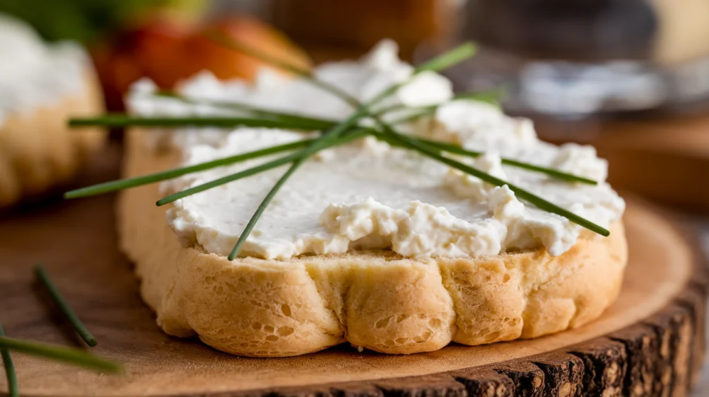 Fluffy Cottage Cheese and Chive Cloud Bread Spread