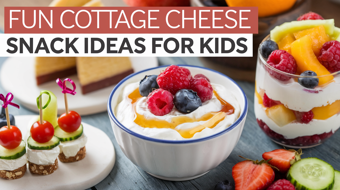 Fun Cottage Cheese Snack Ideas for Kids