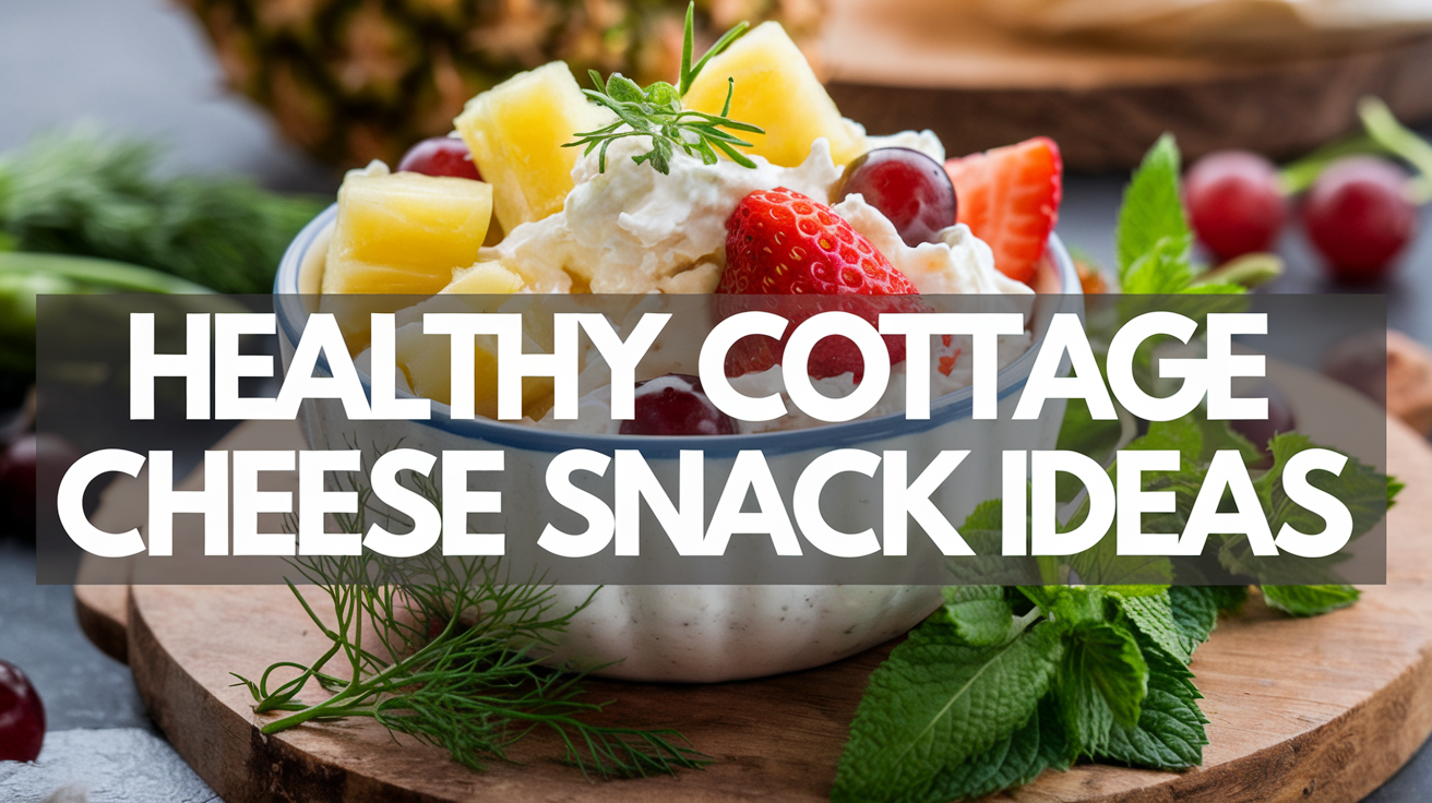 Healthy Cottage Cheese Snack Ideas