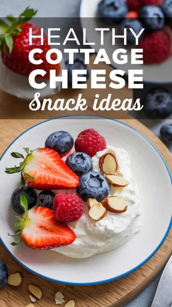 Delicious and Healthy Cottage Cheese Snack Ideas