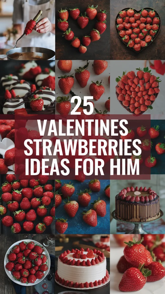 Creative Valentine's Strawberry Ideas for Him