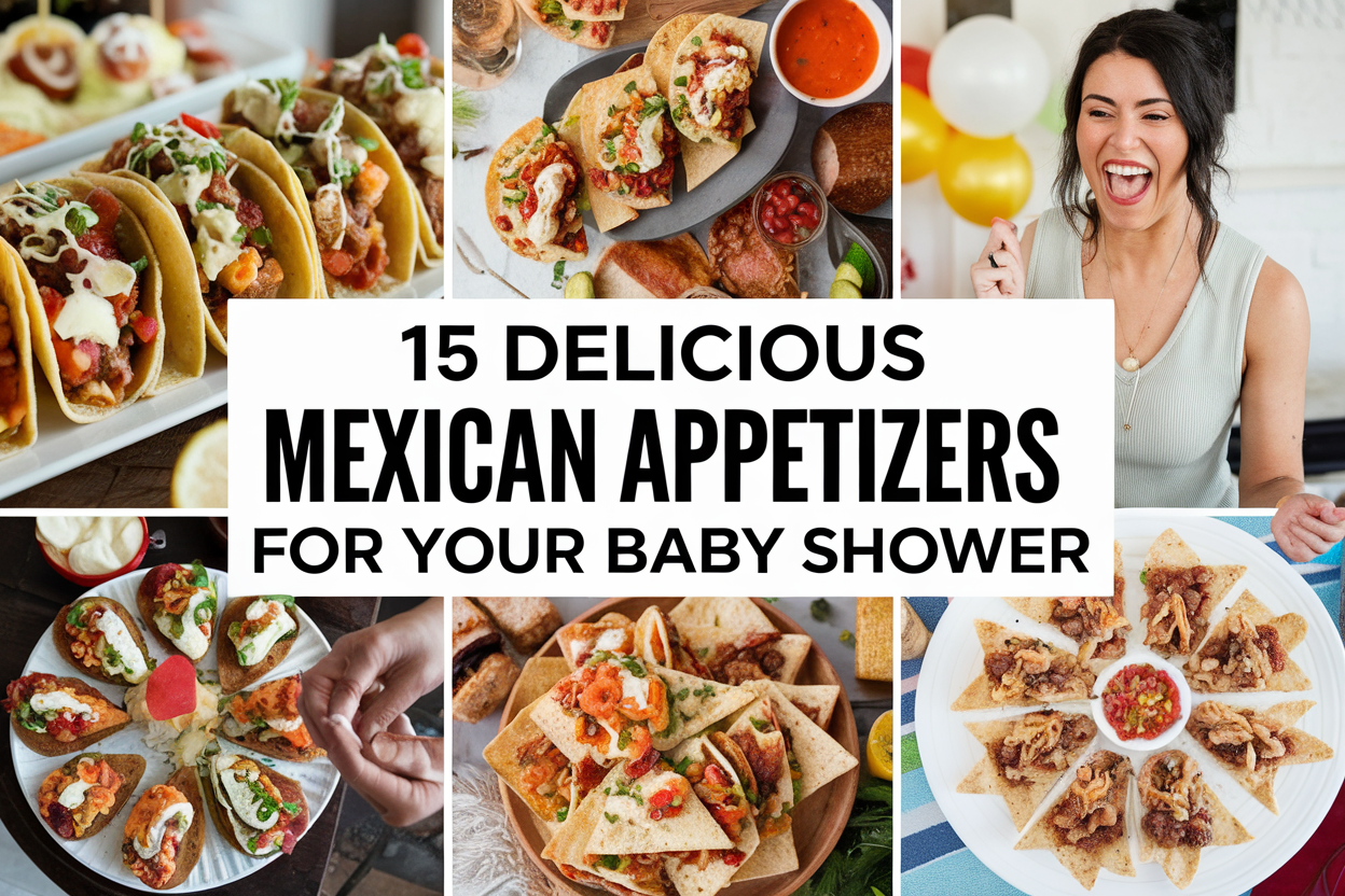 15 Delicious Mexican Appetizers for Your Baby Shower