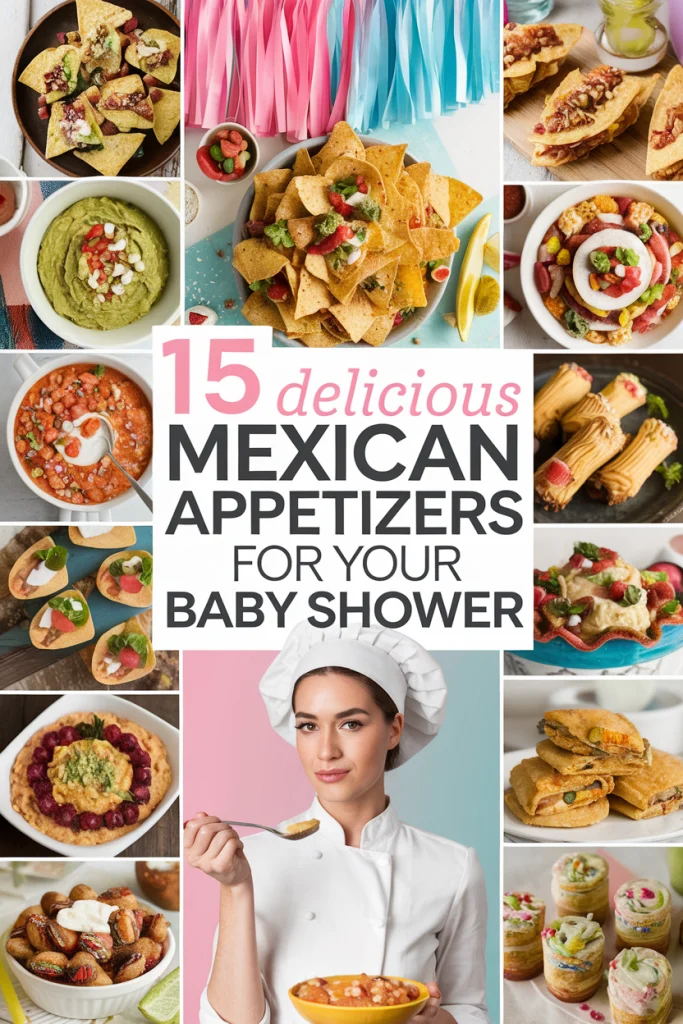 15 Delicious Mexican Appetizers for Your Baby Shower