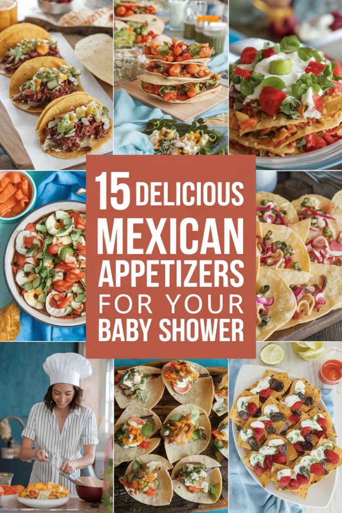 15 Delicious Mexican Appetizers for Your Baby Shower