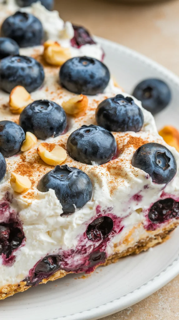 Nutritious Blueberry Cottage Cheese Breakfast Bake