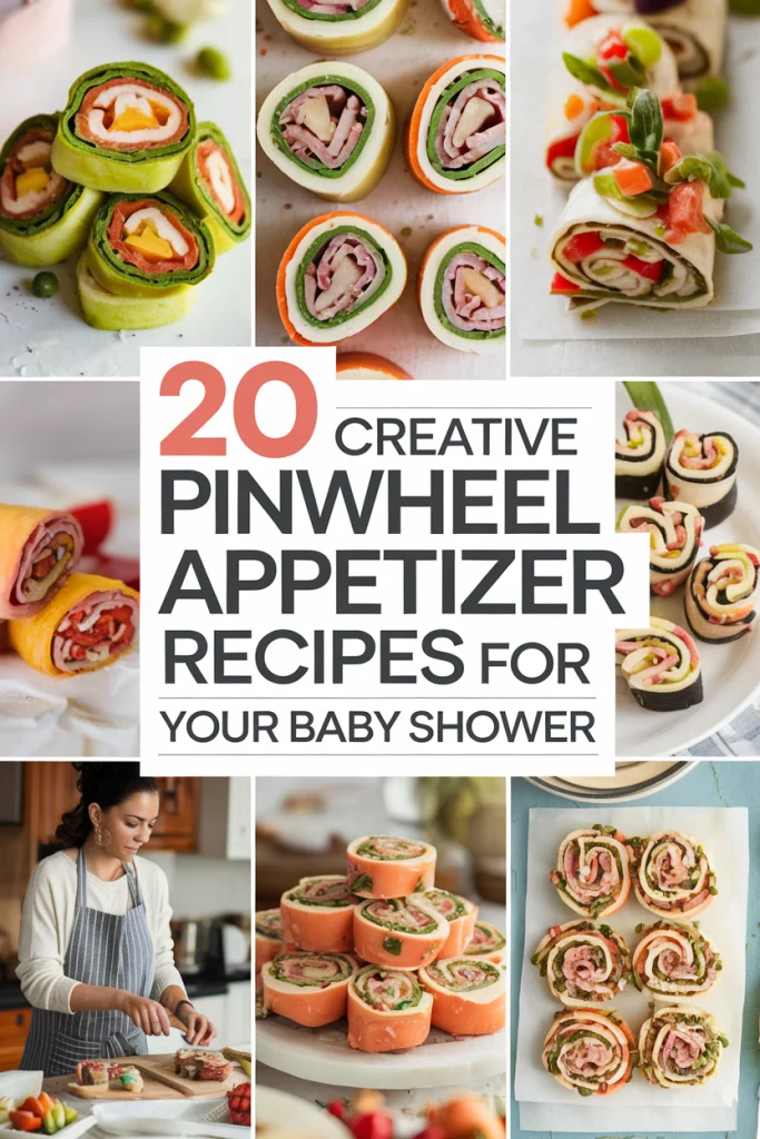 Pinwheel Appetizer Recipes for Your Baby Shower 