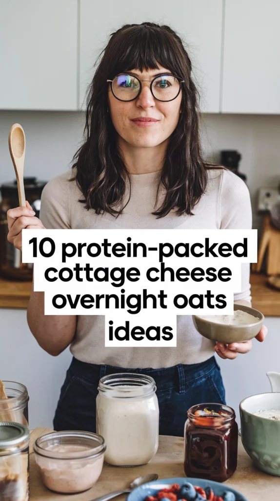 Delicious Protein-Packed Cottage Cheese Overnight Oats Recipes