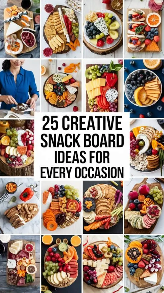 25 Creative Snack Board Ideas for Every Occasion