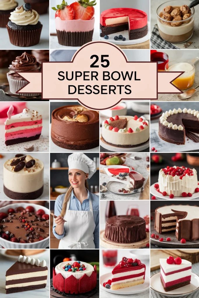 25 Football Night Desserts 