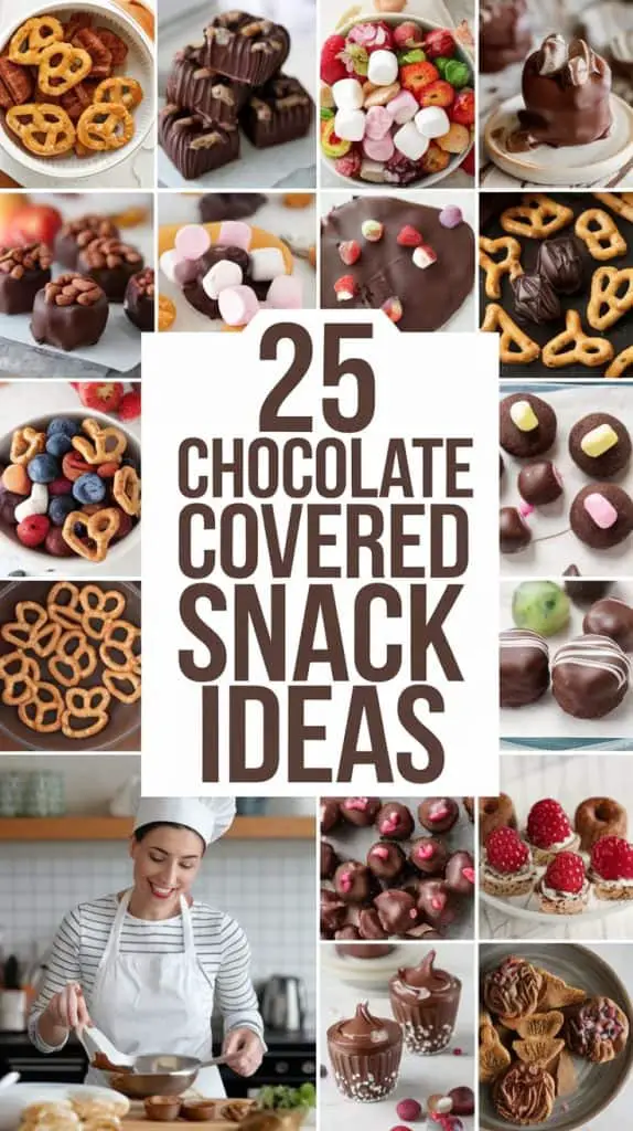 Chocolate-covered snacks are a delightful treat that can satisfy any sweet tooth and add a fun twist to your favorite nibbles. From fruits to crunchy bites, there are so many tasty options to choose from. Ready to mix up your snack game?