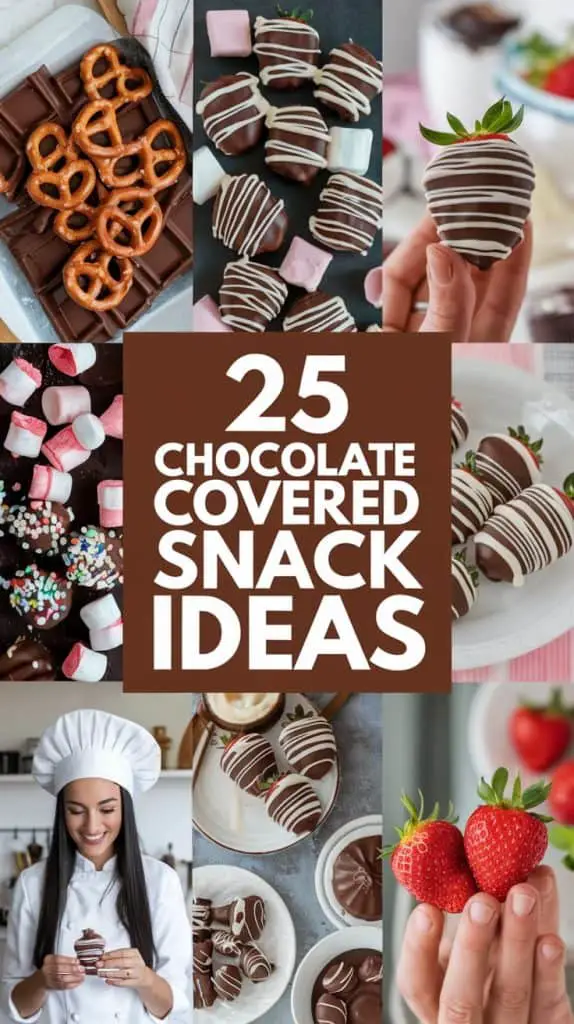 Chocolate-covered snacks are a delightful treat that can satisfy any sweet tooth and add a fun twist to your favorite nibbles. From fruits to crunchy bites, there are so many tasty options to choose from. Ready to mix up your snack game?