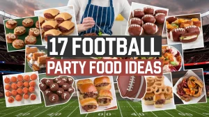 football party food ideas