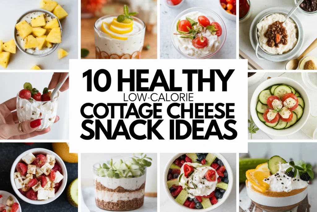 Low-Calorie Cottage Cheese Snack Ideas