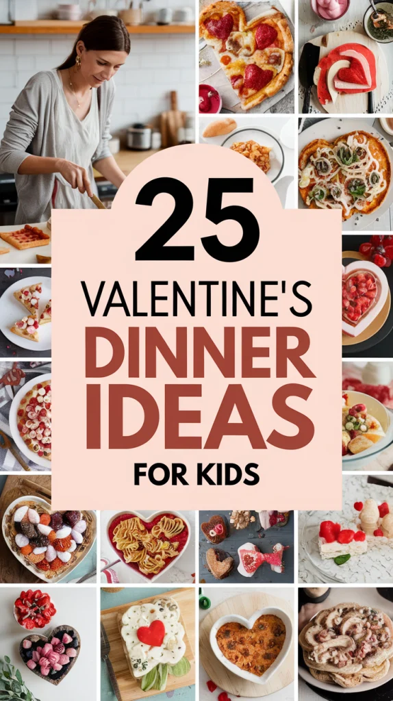 25 Fun Valentine's Dinner Ideas for Kids