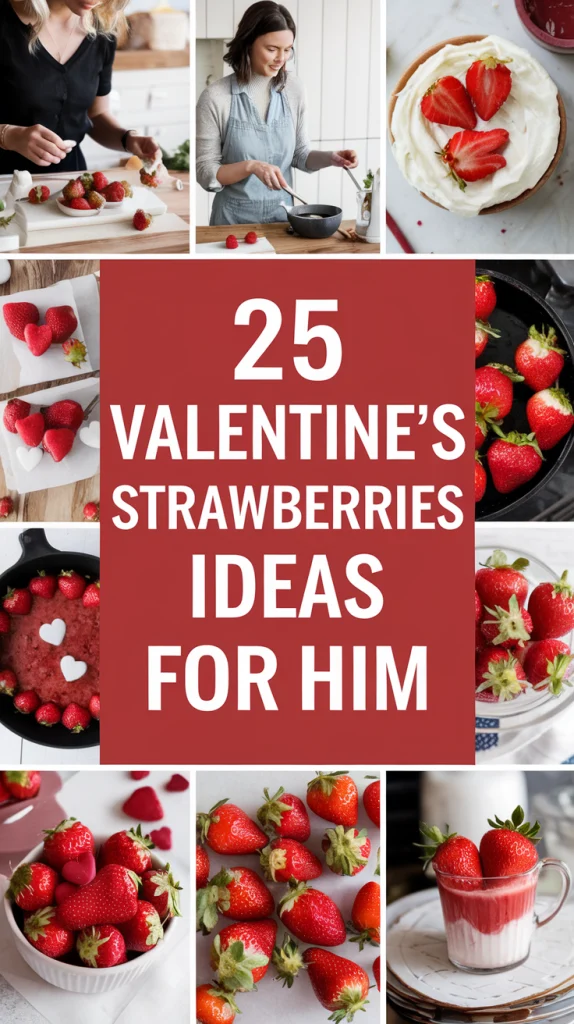 Creative Valentine's Strawberry Ideas for Him