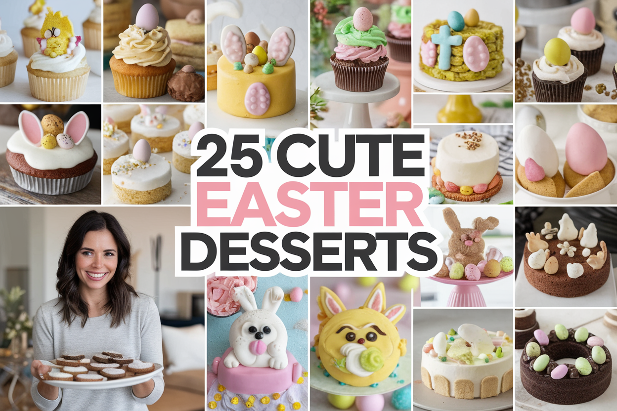 25 Adorable Easter Desserts