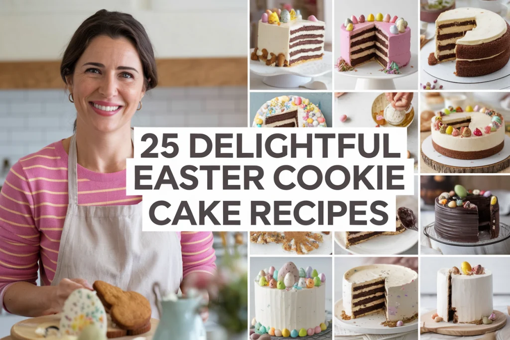 25 Delightful Easter Cookie Cake Recipes