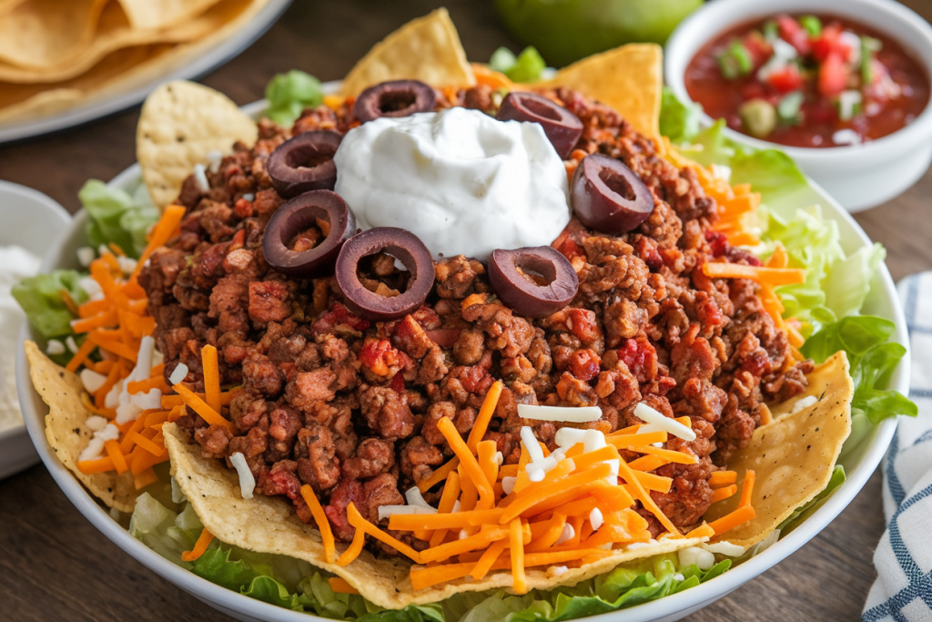 7 layer taco salad Recipes