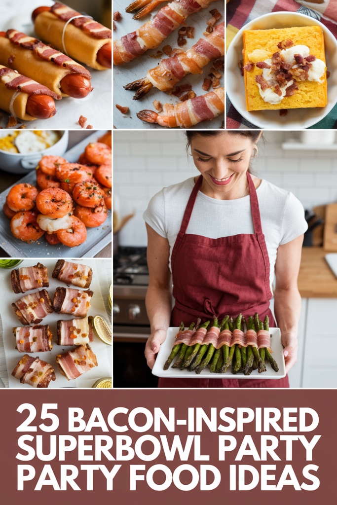 Bacon-Inspired Superbowl Party Food Ideas