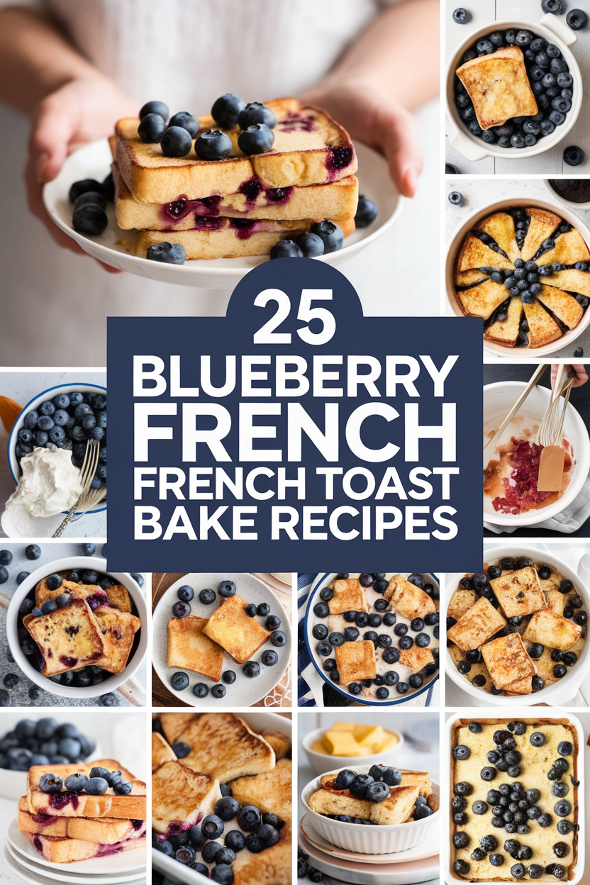 Blueberry French Toast Bake Recipes