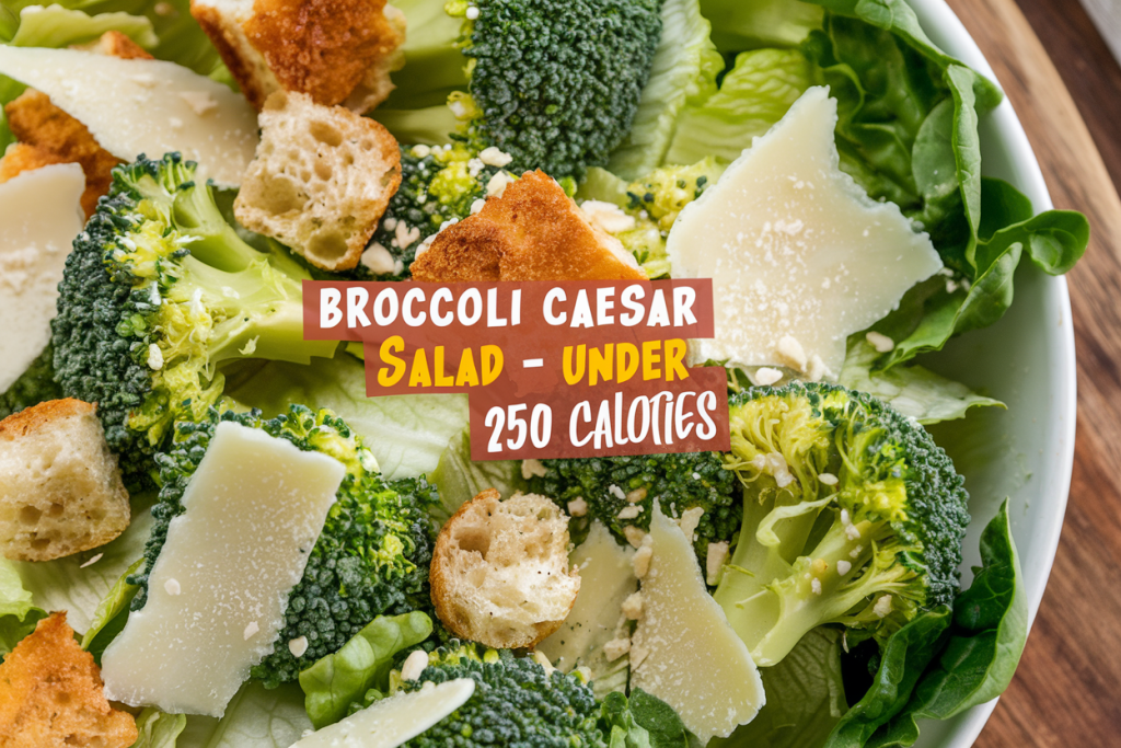 Broccoli Caesar Salad