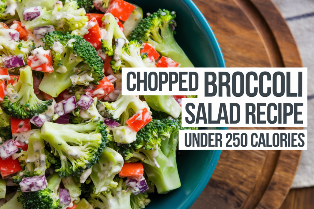 Chopped Broccoli Salad Recipe