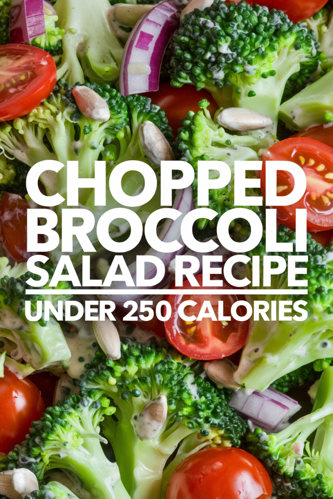 Chopped Broccoli Salad Recipe