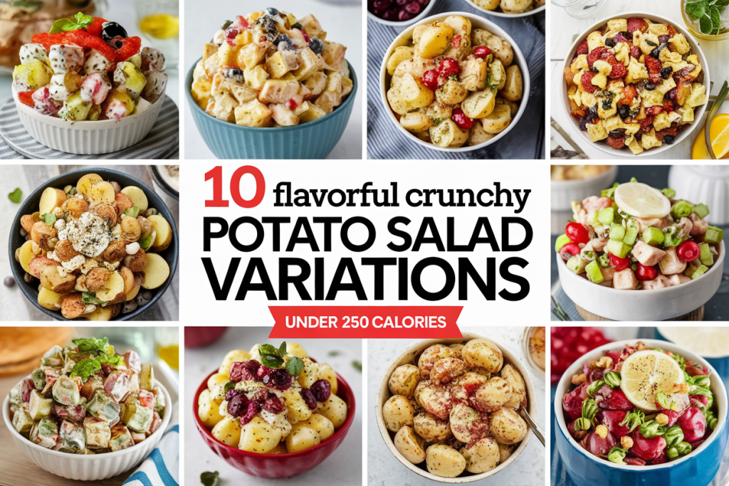 Crunchy Potato Salad Variations