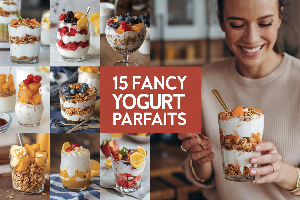 Fancy Yogurt Parfaits