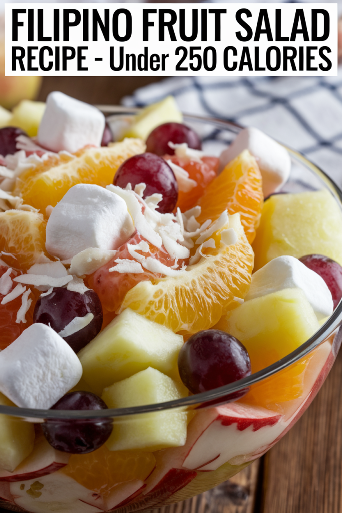 Filipino Fruit Salad Recipe