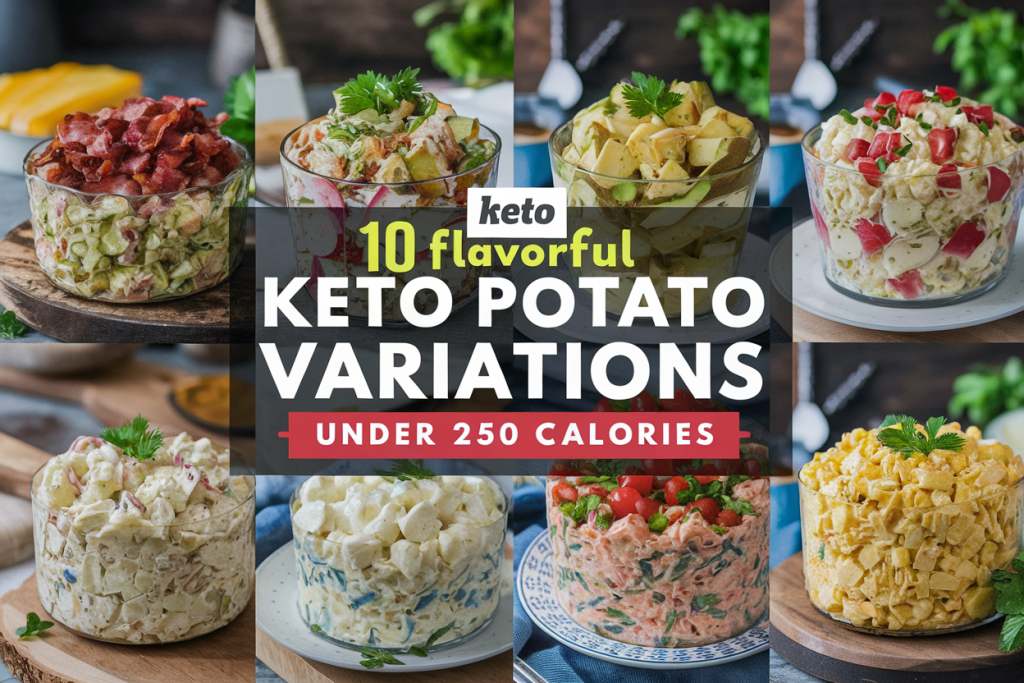 Flavorful Keto Potato Salad Variations